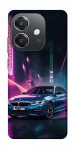 Чехол Неоновое BMW для Oppo А3х 4G