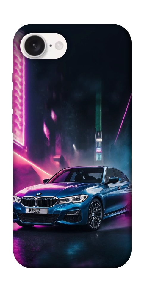 Чохол Неонове BMW для iPhone 16e