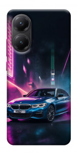 Чехол Неоновое BMW для Xiaomi Poco X7 Pro