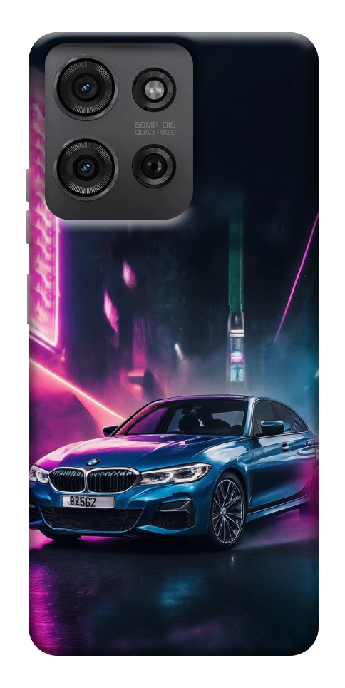 Чохол Неонове BMW для Motorola Moto G75 5G