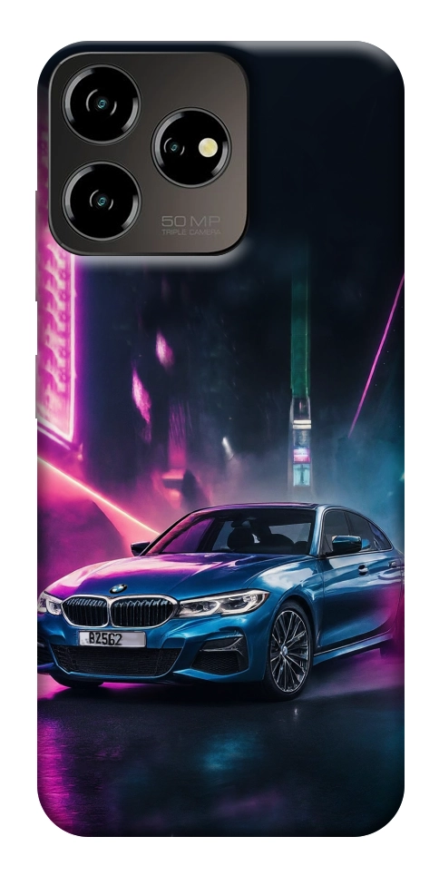 Чехол Неоновое BMW для ZTE Blade V50 Design 4G