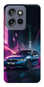 Чехол Неоновое BMW для Motorola Edge 50 Neo