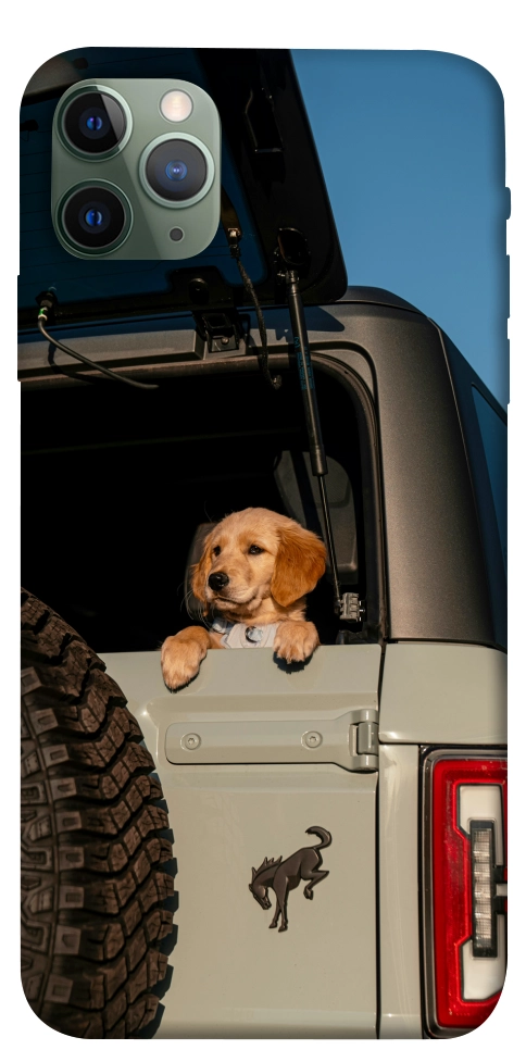 Чехол Dog in the car для iPhone 11 Pro Max