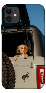 Чехол Dog in the car для iPhone 11