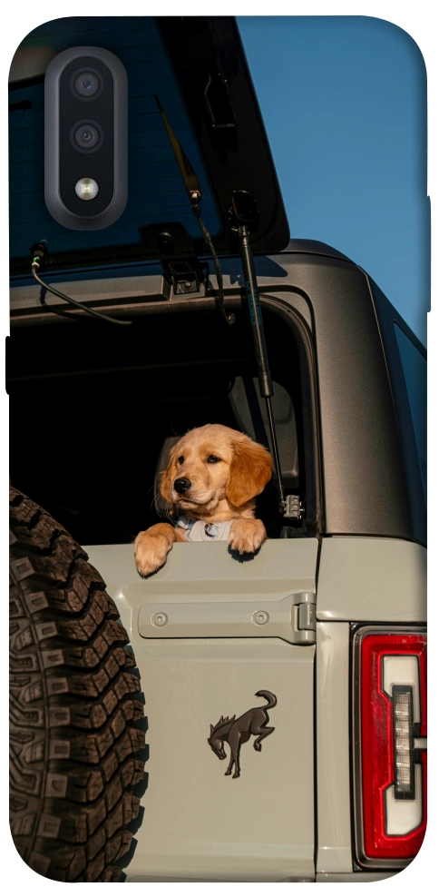 Чохол Dog in the car для Galaxy A01