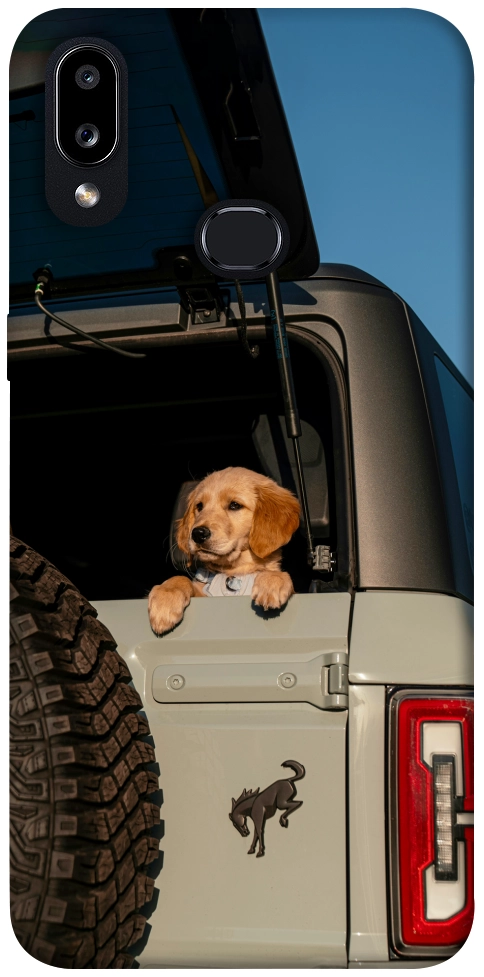 Чехол Dog in the car для Galaxy A10s (2019)