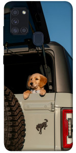 Чехол Dog in the car для Galaxy A21s (2020)