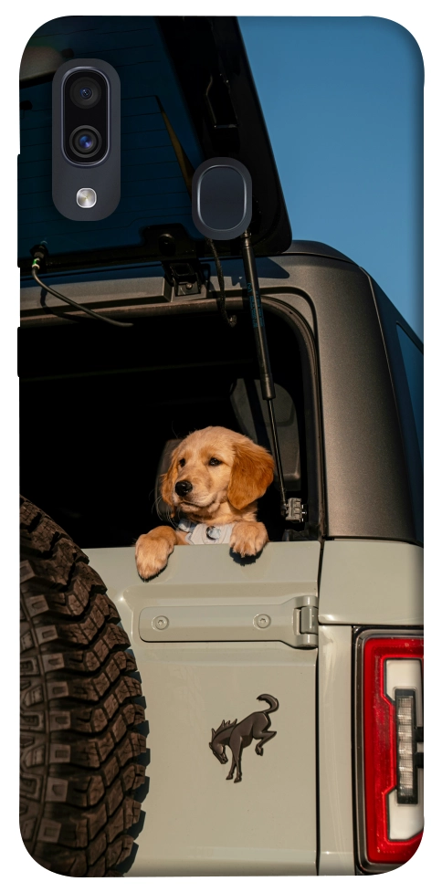 Чехол Dog in the car для Galaxy A30 (2019)