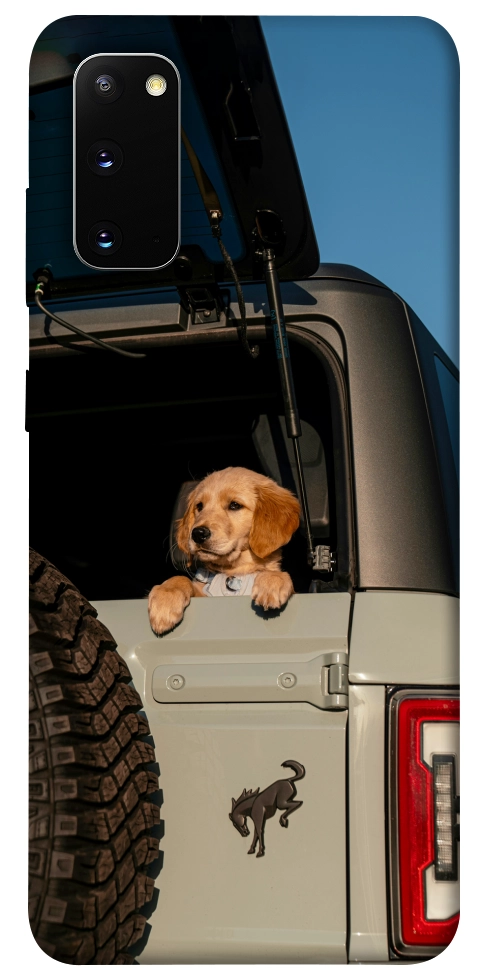 Чехол Dog in the car для Galaxy S20 (2020)