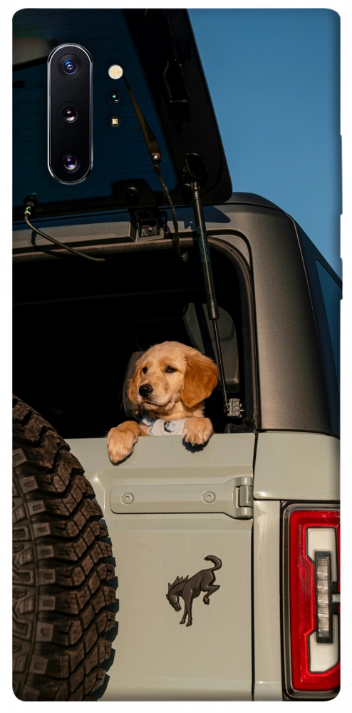 Чохол Dog in the car для Galaxy Note 10+ (2019)