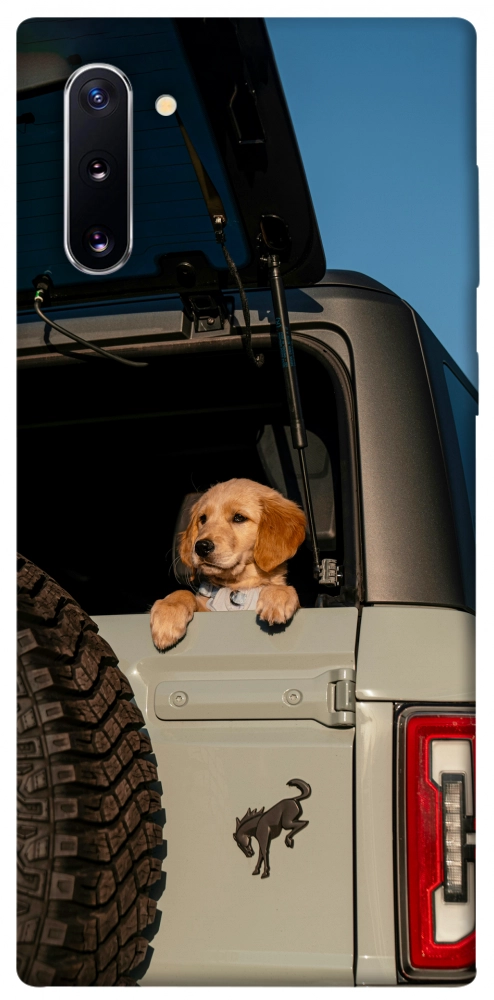 Чехол Dog in the car для Galaxy Note 10 (2019)