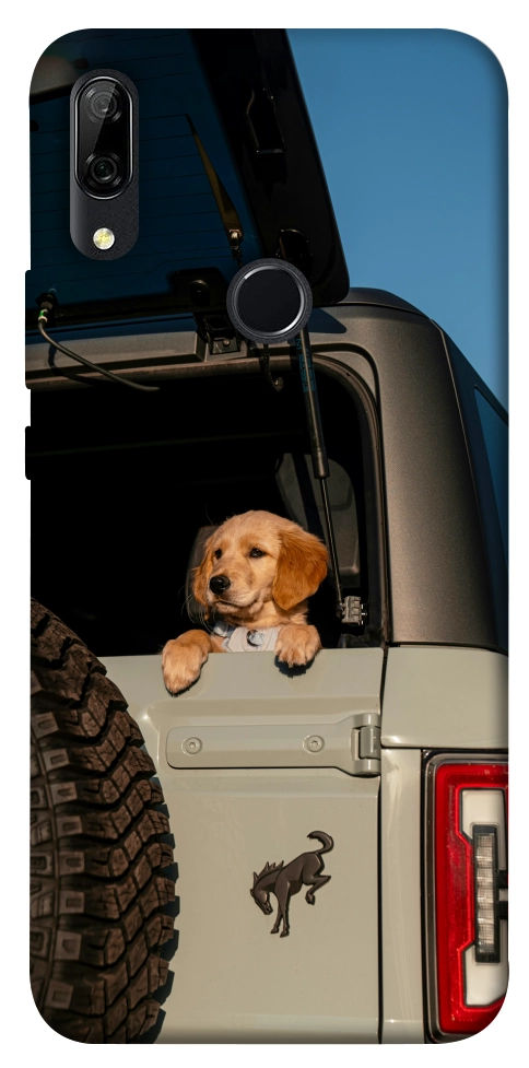 Чохол Dog in the car для Huawei P Smart Z