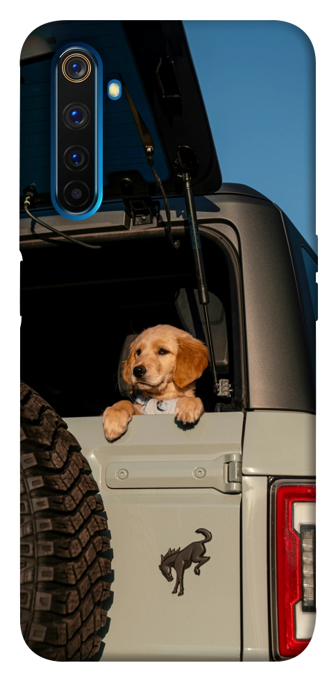 Чохол Dog in the car для Realme 6 Pro