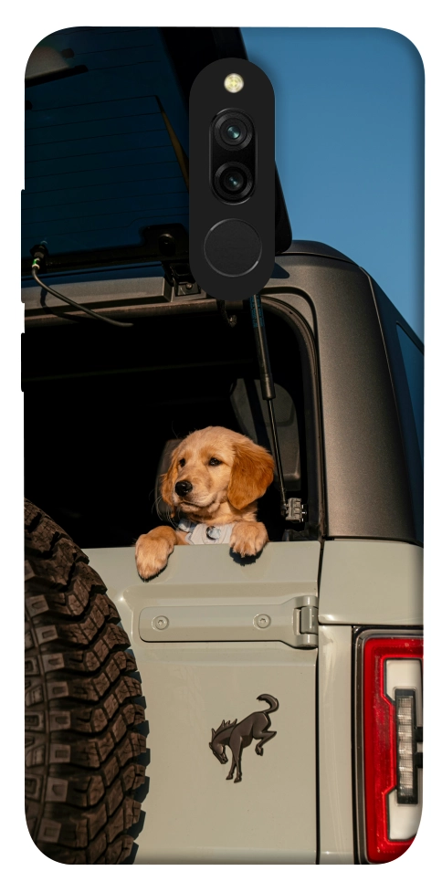 Чехол Dog in the car для Xiaomi Redmi 8