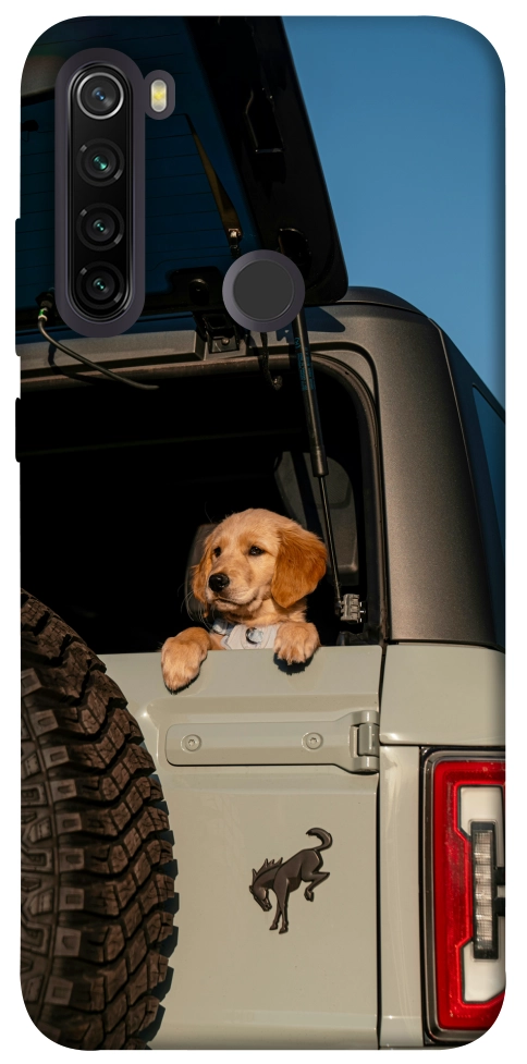 Чехол Dog in the car для Xiaomi Redmi Note 8T