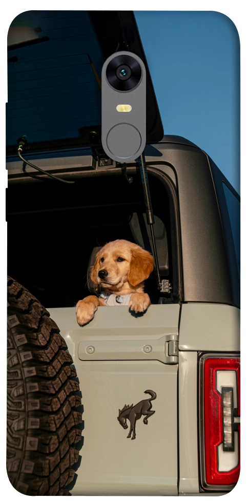 Чохол Dog in the car для Xiaomi Redmi Note 5 (Single Camera)