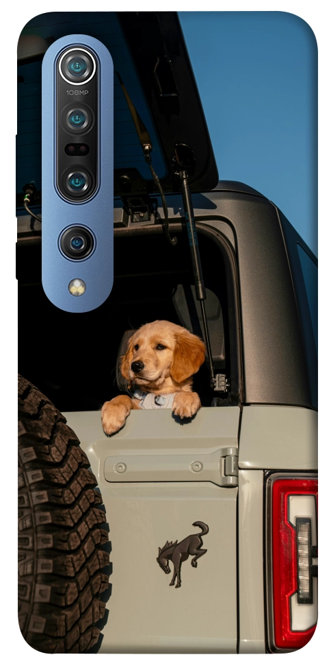 Чехол Dog in the car для Xiaomi Mi 10