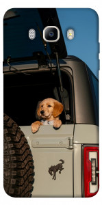 Чохол Dog in the car для Galaxy J7 (2016)