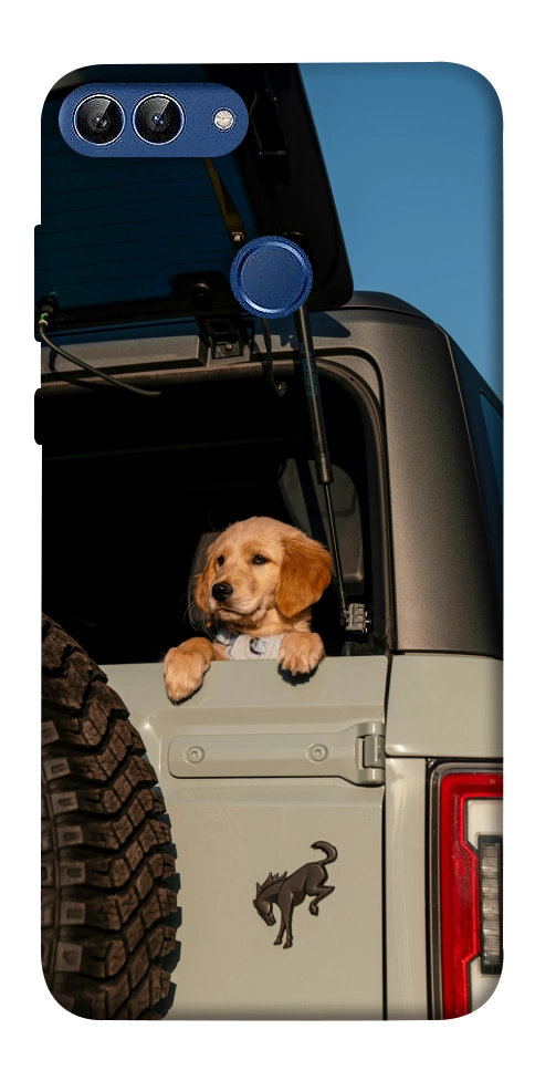 Чохол Dog in the car для Huawei P Smart