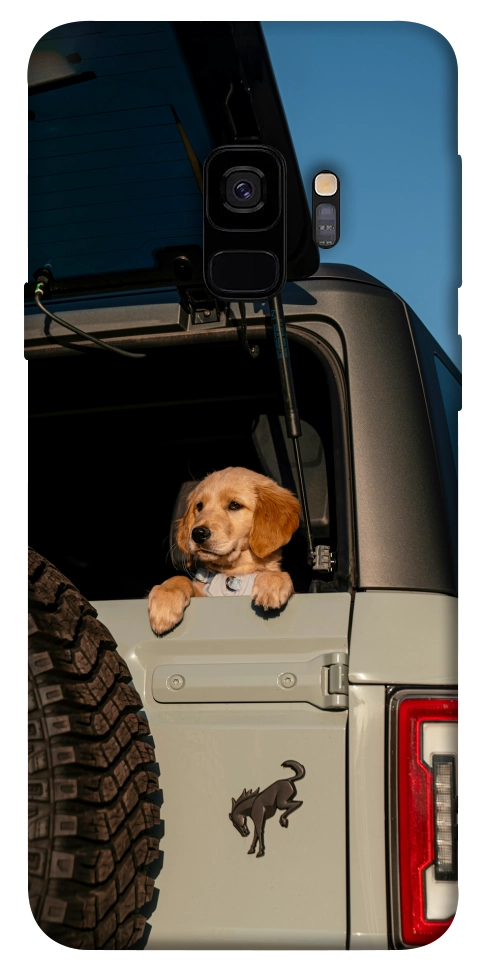 Чохол Dog in the car для Galaxy S9