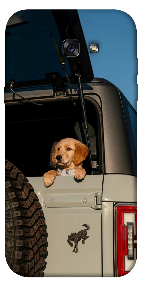 Чохол Dog in the car для Galaxy A7 (2017)