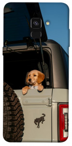 Чехол Dog in the car для Galaxy A8 (2018)