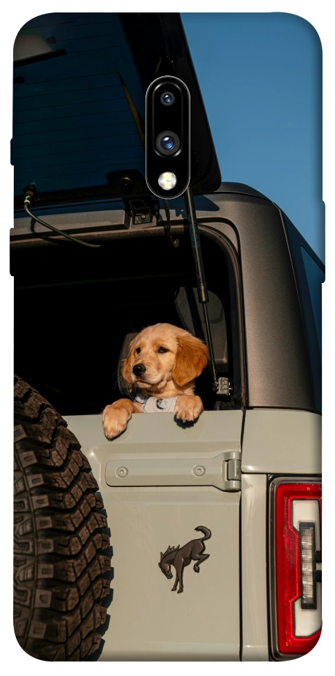 Чохол Dog in the car для OnePlus 7