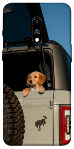 Чохол Dog in the car для OnePlus 7