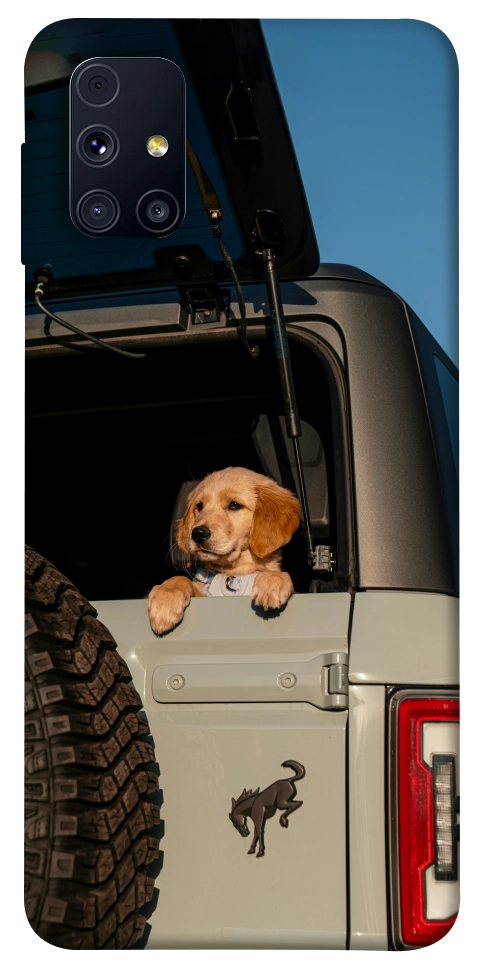 Чехол Dog in the car для Galaxy M31s