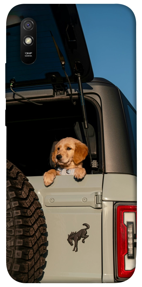 Чохол Dog in the car для Xiaomi Redmi 9A