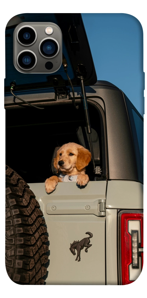 Чехол Dog in the car для iPhone 12 Pro