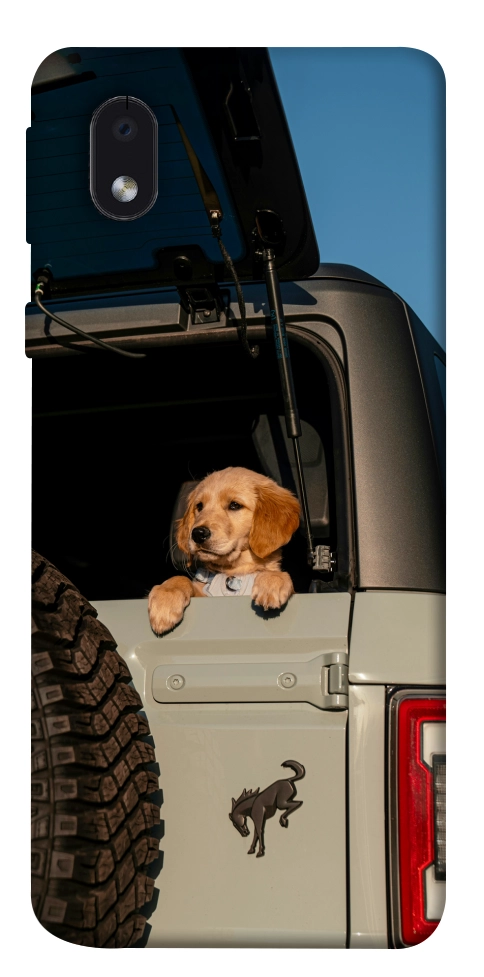 Чехол Dog in the car для Galaxy M01 Core