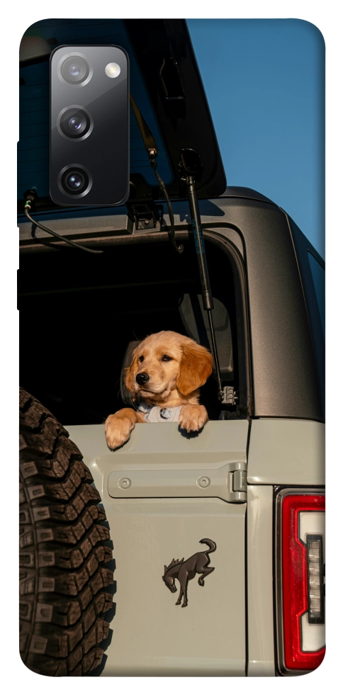 Чохол Dog in the car для Galaxy S20 FE