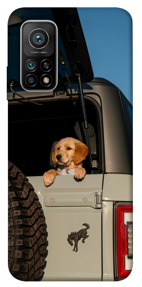 Чехол Dog in the car для Xiaomi Mi 10T