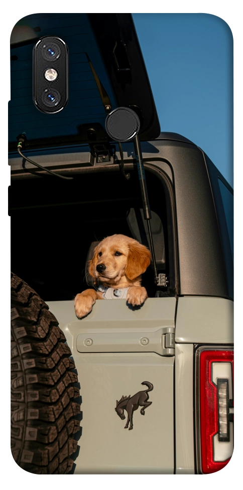 Чохол Dog in the car для Xiaomi Mi 8