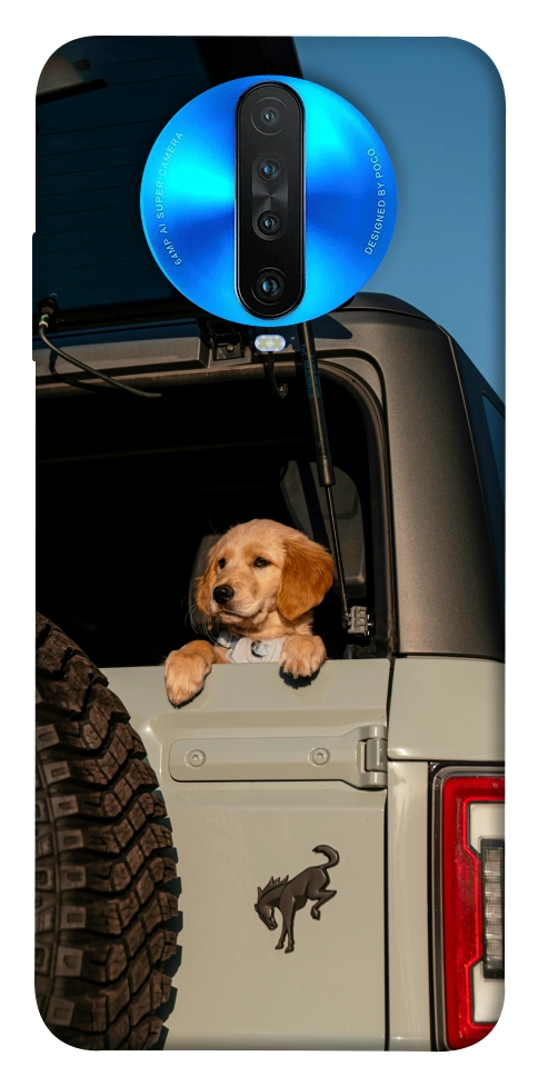 Чехол Dog in the car для Xiaomi Redmi K30