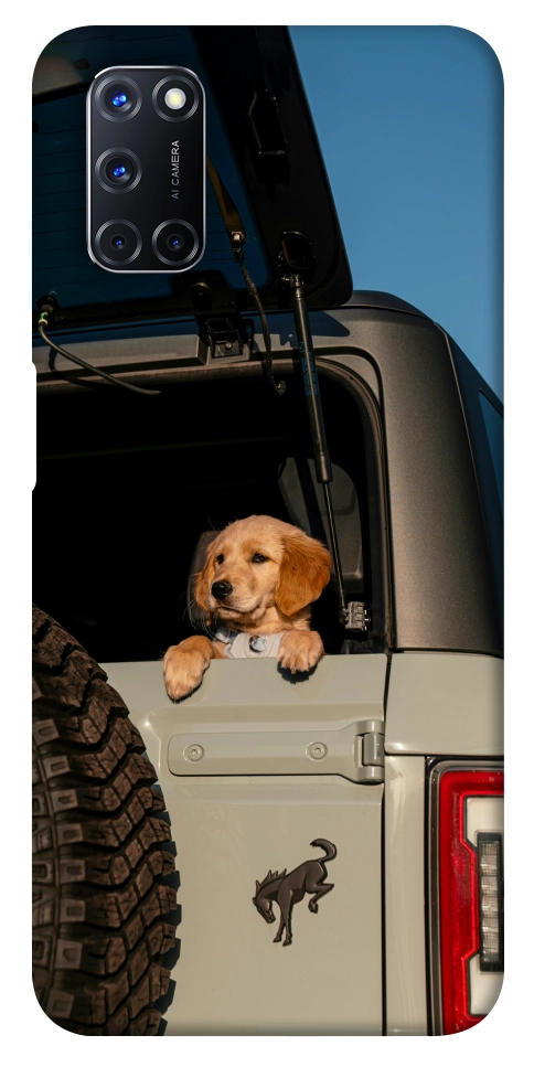Чехол Dog in the car для Oppo A92