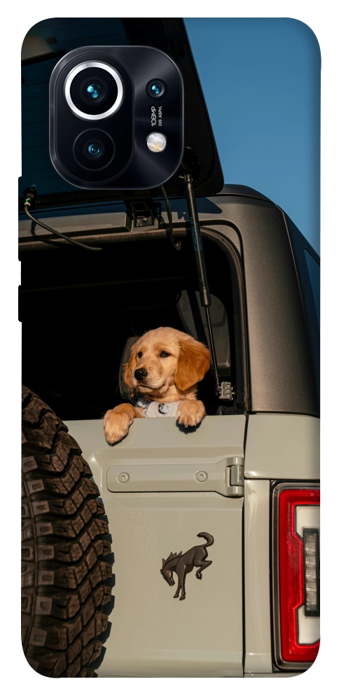Чохол Dog in the car для Xiaomi Mi 11