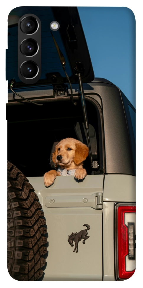 Чохол Dog in the car для Galaxy S21+