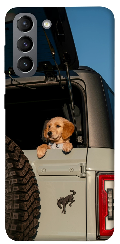 Чехол Dog in the car для Galaxy S21