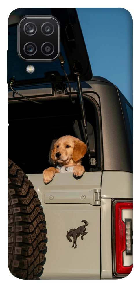 Чехол Dog in the car для Galaxy A12