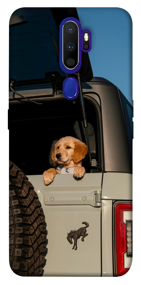 Чохол Dog in the car для Oppo A9 (2020)