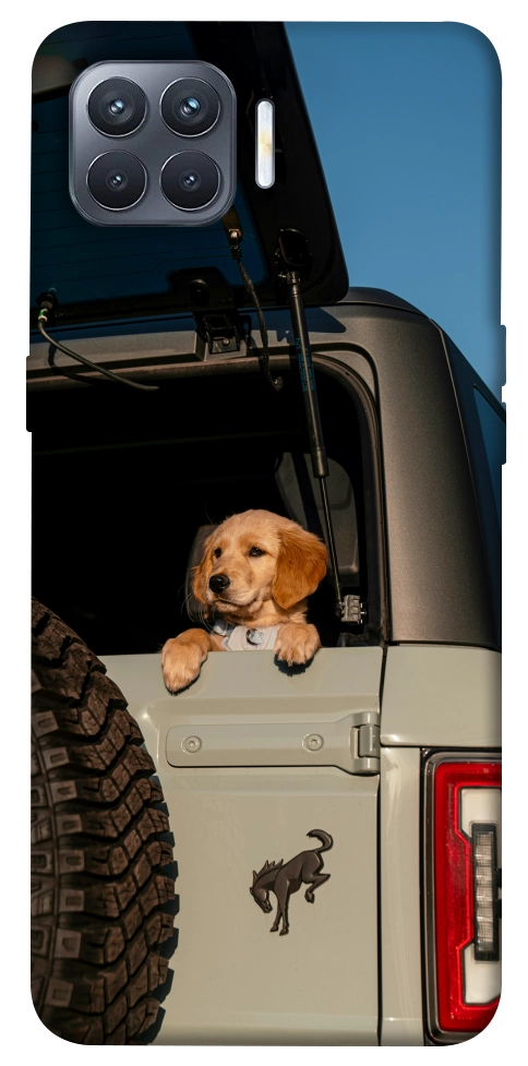 Чехол Dog in the car для Oppo Reno 4 Lite