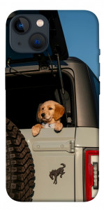 Чохол Dog in the car для iPhone 13