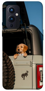 Чохол Dog in the car для OnePlus 9