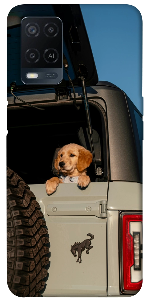 Чохол Dog in the car для Oppo A54 4G