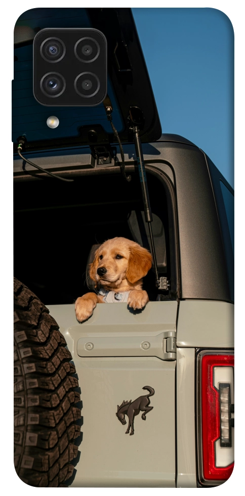 Чохол Dog in the car для Galaxy A22 4G