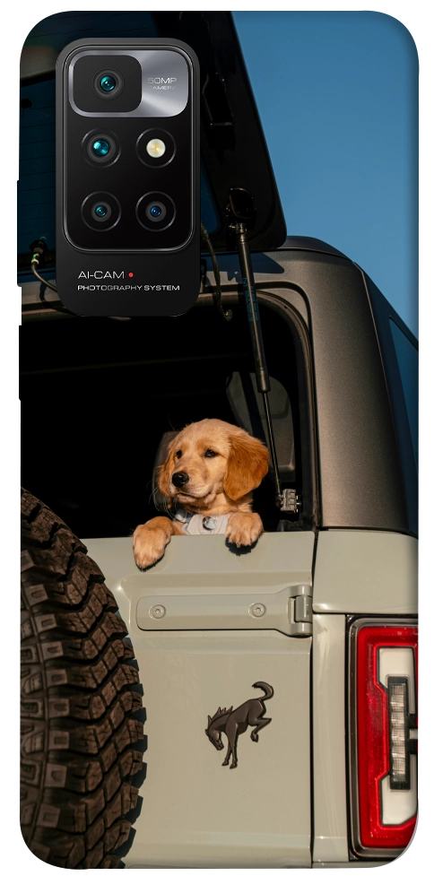 Чохол Dog in the car для Xiaomi Redmi 10