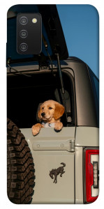 Чехол Dog in the car для Galaxy A03s