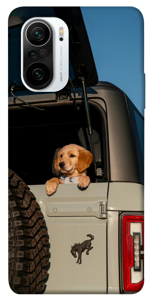 Чехол Dog in the car для Xiaomi Redmi K40